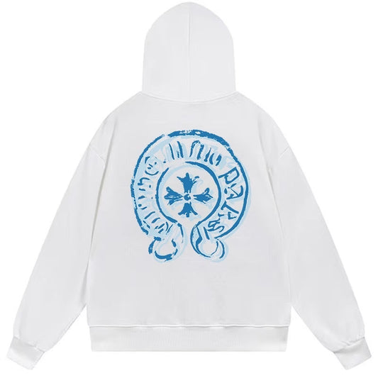 White Hoodie by Chrome Hearts