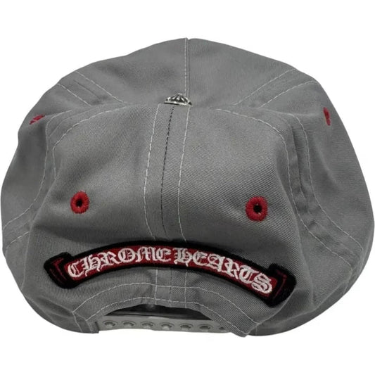 Gas Station 5 Panel Hat Grey by Chrome Hearts