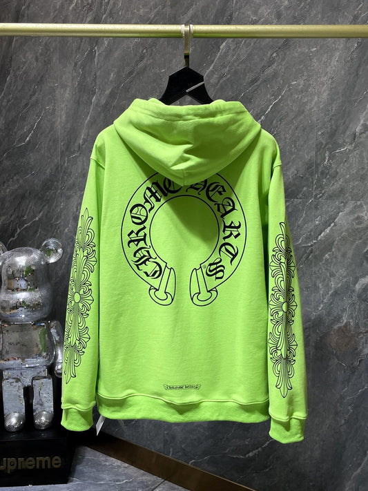 Green Hoodie by Chrome Hearts