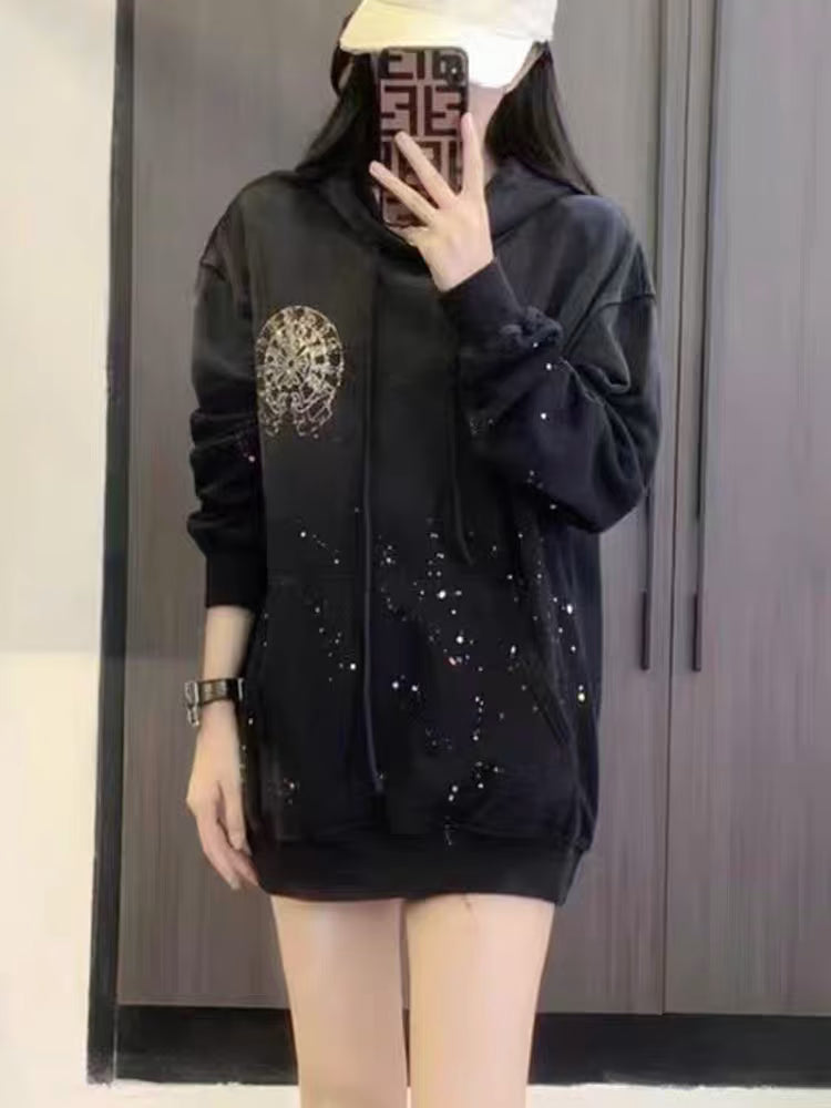 Women’s  Hoodie Black by Chrome Hearts