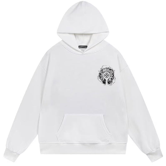 Men’s  Hoodie White by Chrome Hearts