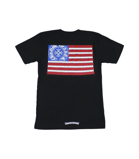American Flag T-Shirt By Chrome Hearts
