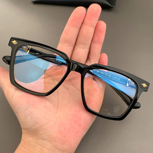 Black Golden Premium Glasses by Chrome Hearts