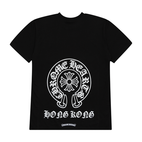 Hong Kong Horseshoe Pocket Tee – Black By chrome Hearts