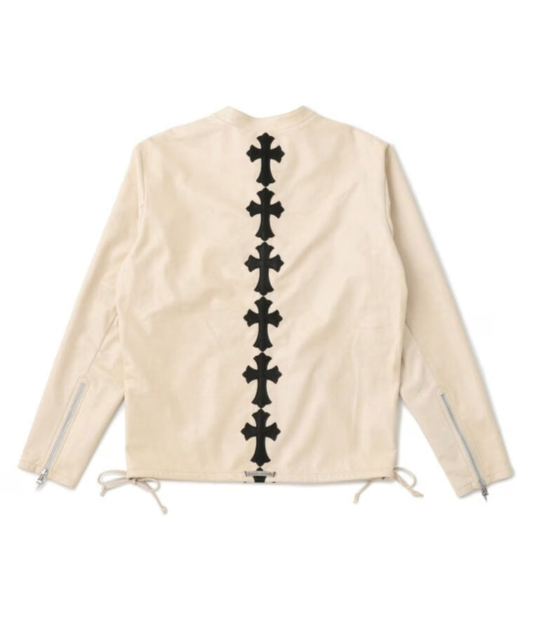 Leather Jacket by Chrome Hearts