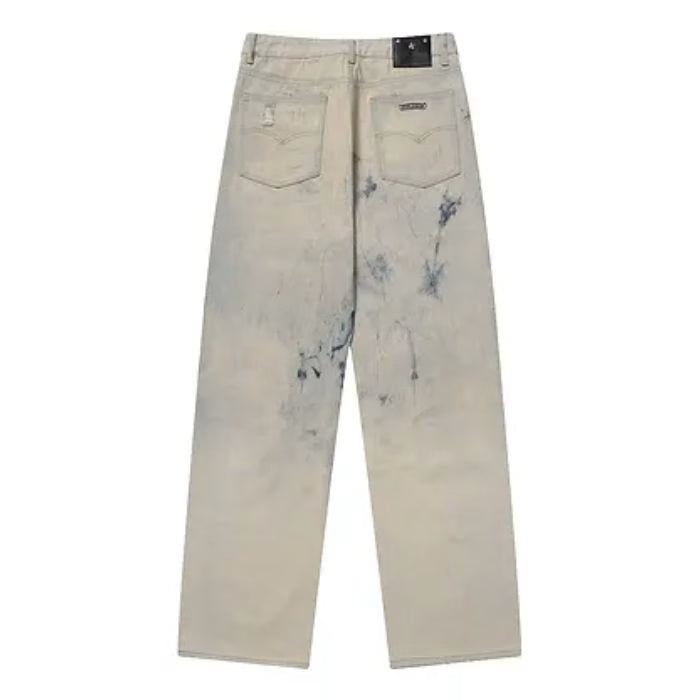 St Barth Tie Dye Denim Jeans by Chrome Hearts