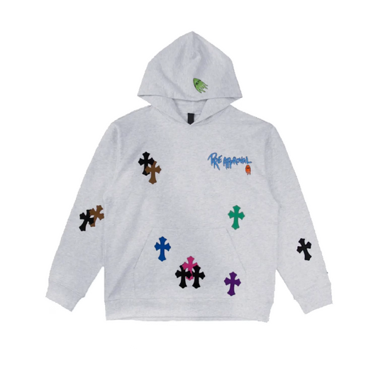 Matty Boy Cross Patch Hoodie by Chrome Hearts