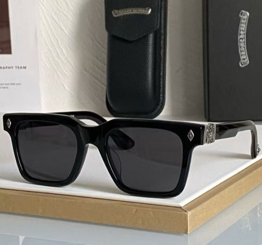 Black Glasses by Chrome Hearts