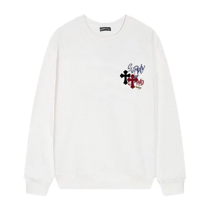 Supply The Demand  Sweatshirt – White by Chrome Hearts