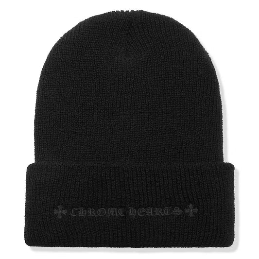 Plus Cross Beanie by Chrome Hearts