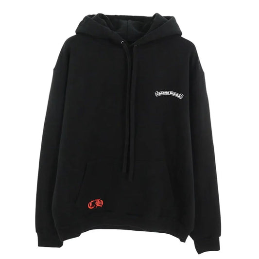 Red and Black Hoodie by Chrome Hearts